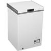 Hyundai Congelatore orizzontale bianco HCH1000EDC. Capacità 98 litri, Dual Cooling, 4 Star, Modalità Super Congelamento, Tecnologia Ciclico, Porta Pieghevole, 1 Cestino, Basso Livello Sonoro