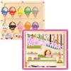 Konijiwa Regali per Ragazze Giocattoli 2 in 1 Montessori Colore Magnetico e Numero Labirinto Per 3 4 5 Anni Ragazzi Ragazzi Ragazze Colore Ordina Per Bambini Capacità Motorie Fine Legno Puzzle Magnetici