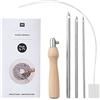 Rico Design Aghi per perforazione in legno 2,3 u 4,5 mm 6 pezzi Kit da ricamo