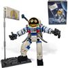 WOMA C0824 Set di blocchi da costruzione Astronauta da 229 pezzi, set di costruzioni educativo per bambini dai 6 anni in su