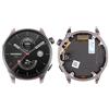 MENGHONGLLI Parti di Sostituzione dello smartwatch Schermo LCD per Amazfit GTR 4 Digitazer Assemblaggio Completo con Cornice (Argento) Accessori