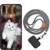 vingarshern Cover Motorola Moto E7i Power Custodia in Silicone Sottile,Motorola E7i Power Cover Antiurto Con Motivo,Motorola E7i Power Case Silicone Con Catena/Cordino per Cellulare,Foto04
