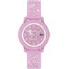 Lacoste Orologio con Movimento al Quarzo a Tre Lancette da Bambini Collezione LACOSTE.12.12 KIDS con Cinturino in Silicone Colore Lavanda - 2030058