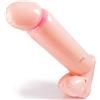 CUPIDO TOYS Pisello gonfiabile gigante 90 cm, Pene gonfiabile, bambolo per addio al nubilato gadget pisello, scherzo sexy per adulti, giochi per addio al nubilato