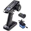 Carson 500500111 FS 3K Reflex Wheel Pro 4 2.4GHz + 5Kg Servo - modellismo telecomandato, accessori, ricevitore, radio RC, telecomando 2 4 GHz, funzione trim