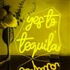 Looklight Yes to Tequila Insegna al neon Tequila Insegne a LED Insegne da bar Insegne luminose con lettera USB Luci al neon dimmerabili per casa Birra Bar Camera da letto Ristorante Man Cave
