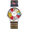 OIDEA Orologi rotondi analogici da donna: orologio da polso in stile boemo con quadrante numerico grande cinturino in vera pelle regali per il tempo libero per la mamma fidanzata, Stile E