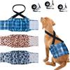 DONO Pannolini per cani maschi con bretelle, 3 pezzi, Pannolini Cane, Pannolini per Cani, incontinenza, addestramento, viaggio, XS, S, M, L, XL, XXL