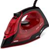Clatronic® Ferro da Stiro a Vapore con Suola in Ceramica, 2200 W, Ferro da Stiro con Vapore, Serbatoio da 250 ml, Tempo di Riscaldamento rapido, Ferro da Stiro con Arresto a Goccia e anticalcare, Db