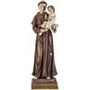 Inmaculada Romero IR Sant'Antonio di Padova Figura religiosa 32 cm. Immagine Resina Dettaglio bambino zoccolo