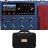 Valeton GP-200X Multi-Effects Pedal + GPB-1 Gig Bag Bundle - Expression FX Loop MIDI I/O Amp Modeling IR Cabinets Artist Presets for Guitar/Bass