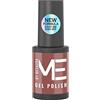 MESAUDA Me by Mesauda Smalto semipermanente Colore 128 Rosewood - Finish Lucido - Tecnologia easy on - easy off - Vegan e Cruelty free - 4,5 ml