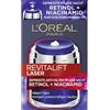 L'Oreal Paris L'Oréal Paris Cura notturna antirughe pressata con retinolo e niacinamide, crema da notte contro le rughe e per una pelle uniforme, Revitalift Laser, 50 ml