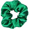 Whakano 4 pezzi di elastici per capelli, elastici per capelli, scrunchies morbidi, anelli per capelli, elastici riutilizzabili, per coda di cavallo, capelli lunghi o ricci spessi, per ragazze e donne, verde B