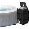 HUIKUANGEU Copertura Della Pompa del Riscaldatore Della Spa,Copertura Gonfiabile Della Pompa Della Vasca da Bagno,Copertura per Pompa Scaldabagno,Anti-Polvere Impermeabile Copertura Spa Portatile