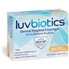 Luv Biotics Luvbiotics - Advanced Dental Hygiene (1 Pack) - 30 Lemon Flavor Lozenges - Refreshen Breath & Promote Good Bacteria - Probiotic Treatment for Adults - Oral Gum Medicine - Fresh & Healthy Mouth