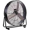 Generico CFG EV102 Uragano 100 Ventilatore Industriale Carrellato, 3 Velocità, Diametro 10 cm, 500W, Metallo Nero