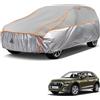 kayme Telo Copriauto Antigrandine, Adatto per Auto a Audi Q5 (2008-2024), Kayme Copertura Auto Antigrandine Impermeabile E Resistente Anti UV Antipolvere Vento, con strisce riflettenti - Grigio.