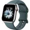 Higgs Cinturino Sportivo in Silicone Morbido Compatibile con Apple Watch 38/40/41/42/44/45/46/49mm-Cinturini Compatibile con Serie Ultra 2/10 /9/8 /7/6 /5/4 /3/2 /1 /SE (SE 2) - Uomo e Donna