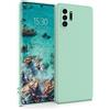 MyGadget Cover per Samsung Galaxy Note 10 Plus - Custodia Protettiva in Silicone Morbido - Case TPU Flessibile - Ultra Protezione Antiurto & Antiscivolo Verde Menta
