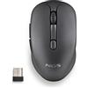 Ngs Mouse Ngs Evo rust wireless ottico RF per destrorsi 1600dpi Nero [ECO RUST BLACK]
