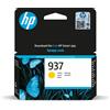 Hp Cartuccia d'inchiostro Hp 937 800 pagine Giallo 1pz [4S6W4NE#SE1]