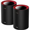 Cudy Access point Cudy M3000 Dual-band Mesh Nero/Rosso 2pz [M3000(2-PACK)]