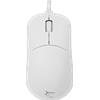 WHITE SHARK Mouse White Shark Graphene Ottico con Cavo 1.5m 6D USB 12400dpi Bianco