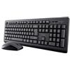 Trust Tastiera Trust 25434 Primo con mouse wireless senza fila Ottico 1200dpi Nero