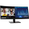 Lenovo Monitor Led 34.1'' Lenovo ThinkVision P34W-20 Wide Quad HD 3440x1440p 4ms classe F Nero [63F2RAT3EU]