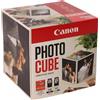 Canon Cartucce d'inchiostro Canon PG-540 + CL-541 Photo Cube con carta fotografica lucida Plus Glossy II 13x13cm 40foglie Rosa [PG-540+CL-541]