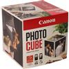 Canon Cartucce d'inchiostro Canon PG-560+CL-561 Photo Cube con carta fotografica lucida Plus Glossy II 13x13cm 40foglie 2pz Rosa [PG-560+CL-561 PHOTO CUBE CREATIVE PACK]