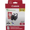 Canon Cartuccia a getto d'inchiostro Canon PG-585XL/CL-586 PVP Nero/Ciano/Magenta/Giallo [PG-585XL+CL-586XL]