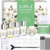 Vivandra 2-IN-1 Kit Laminazione Ciglia and Laminazione Sopracciglia, Professional Laminazione Ciglia Kit Completo & Brow Lamination Kit for Fuller Brows & Long-Lasting Curl, At Home Salon-Quality DIY Kit