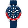 Tommy Hilfiger Orologio con Movimento al Quarzo a Tre Lancetteda Uomo con Cinturino in Silicone Blu - 1792200, Blue