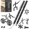 Tigerhu Penna Magnetica, Divertente Multifunzione Fidget Pen Nera Penna A Sfera, Antistress Penna Multifunzione, Antistress Adulti Uomini, Donne, Marito e Regalo Festa del papà