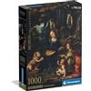 Clementoni - Puzzle 1000 Pezzi Arte per Adulti e Ragazzi, Museum Collection, Tema Vergine delle Rocce di Leonardo Da Vinci, con Poster Incluso, Compact Box, Idea Regalo Made in Italy, 50x70 cm, 39976