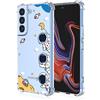 RankOne Custodia per Telefono Adatta per Samsung Galaxy S22+ / Samsung S22 Plus (6.6 Inches) Custodia con Disegno a Colori in Silicone TPU Trasparente - Astronauta 1