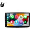 FONALO Autoradio touch screen da 9 pollici con autoradio Bluetooth per Alfa Romeo Giulietta 940 2013 - 2023 Plug And Play Android 12 Autoradio 2 Din Radio Android Bluetooth automatico USB RVC SWC ( Size : F