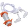 Tonysa Ipx8 Waterproof MP3 Player per Nuoto, Memoria da 8 GB, Riproduzione 8H, Include Auricolari Impermeabili, Guscio di Alluminio, per Immersioni, Corsa, Navigazione, Sport (SILVER)
