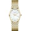 Rosefield Orologio da donna con bracciale in acciaio inossidabile color oro Oval 29mm