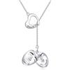 AXELUNA Collana teatrale in argento sterling 925 commedia e tragedia maschere ciondolo teatro maschere gioielli regalo per donne mamme