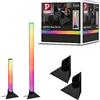 Paulmann 78874 Accessori EntertainLED Lightbar Piedistallo 132 x 67 mm Nero Alluminio Plastica LED, 88mm