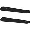 Paulmann 94605 Sistema a cavo, set di montaggio, supporto, set da 2, cavo Nero opaco, cavo metallico, binario in metallo
