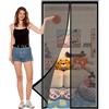 ZZGZZG Magnetica per Zanzariera 120 x 250 cm Anti Insetti Traspirante Chiusura Automatica Zanzariera Porta Finestra Magnetica per Porte Finestra, Nero