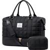 LOVEVOOK Borsone da Viaggio Donna, Grande Apertura Borsa Parto Ospedale Mamma Borsa da Viaggio Borsone Palestra, Travel Bag Duffel Bag Borse a Mano