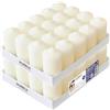 Horeca Candles - Candele a Colonna Avorio - Ø 4 x 7 cm - Set da 40 Candele Decorative - Lunga Durata 12 Ore - Cero Inodore - Cera di Paraffina