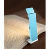 VTIGER Luce da lettura ricaricabile USB, pieghevole a clip, 3 colori ambrati e 4 luminosità dimmerabili, lampada portatile a lunga durata per amanti dei libri e bambini