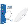 HYBEC - Downlight LED da soffitto da incasso, faretti interni, 220 mm, 20 W 6500 ºK* (confezione da 2)