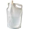 Generic Borsa 'acqua da campeggio, 2 l, pieghevole, trasparente, grande contenitore per l'acqua sportiva, borsa pieghevole per acqua potabile, borsa riutilizzabile per zaino in spalla, borsa per l'acqua